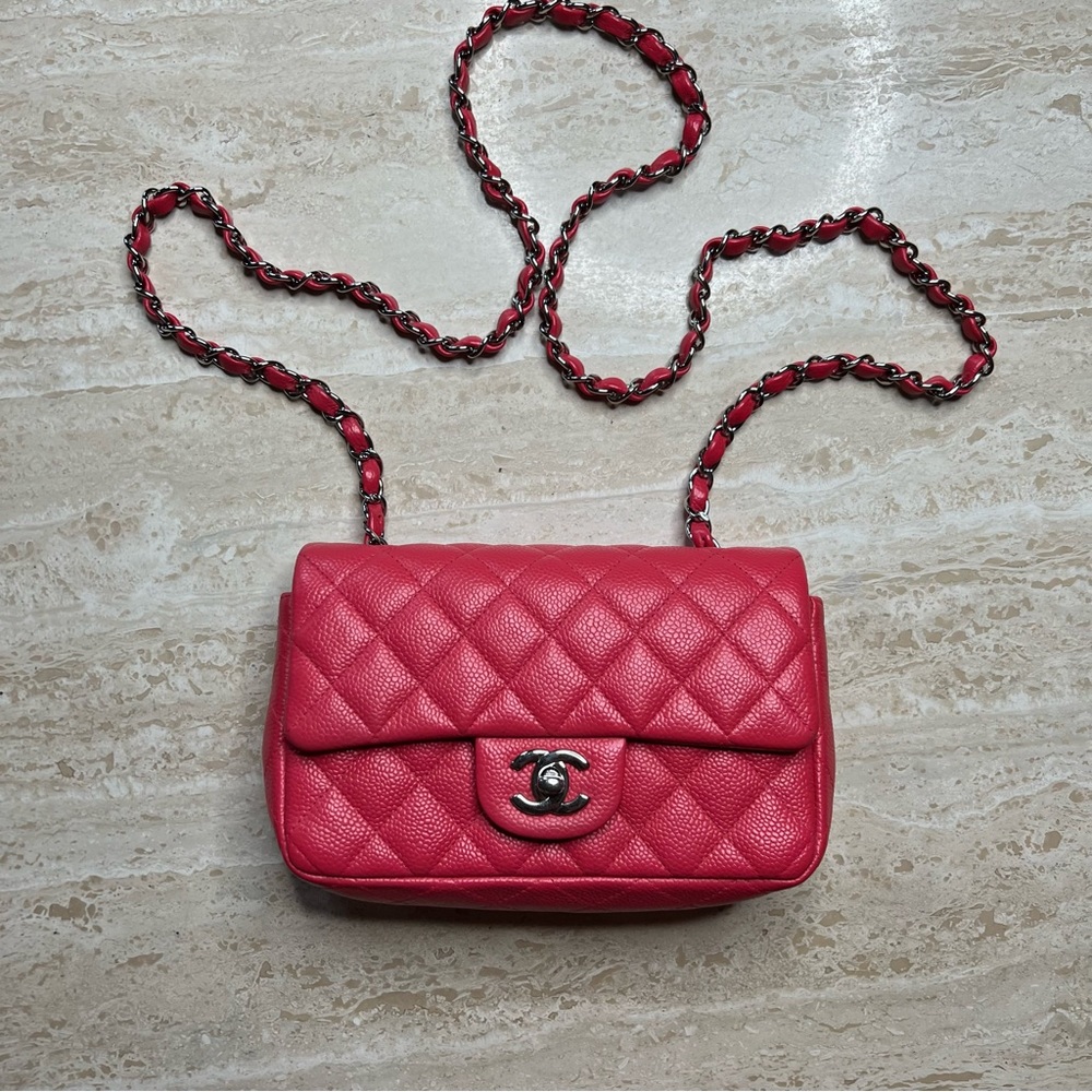 Chanel mini rectangular flap bag (2012)